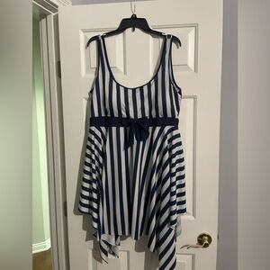 Danify modest 1 piece swim dress